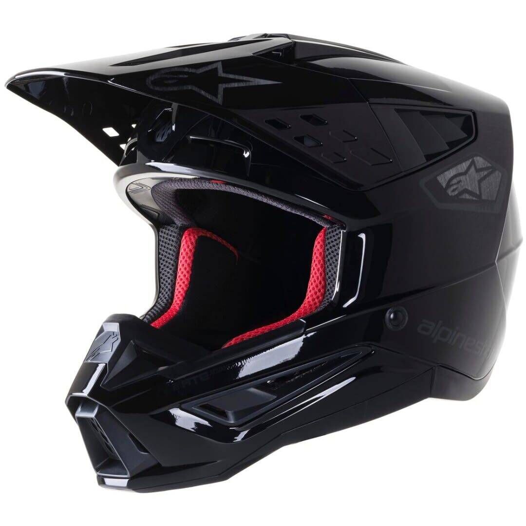 Alpinestars Supertech M5 Scout Helmet - Black/Silver