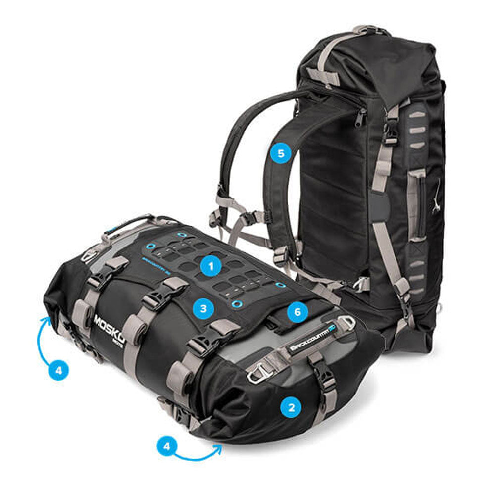 Mosko Moto Backcountry 30L Duffle/Pack (V2.0)