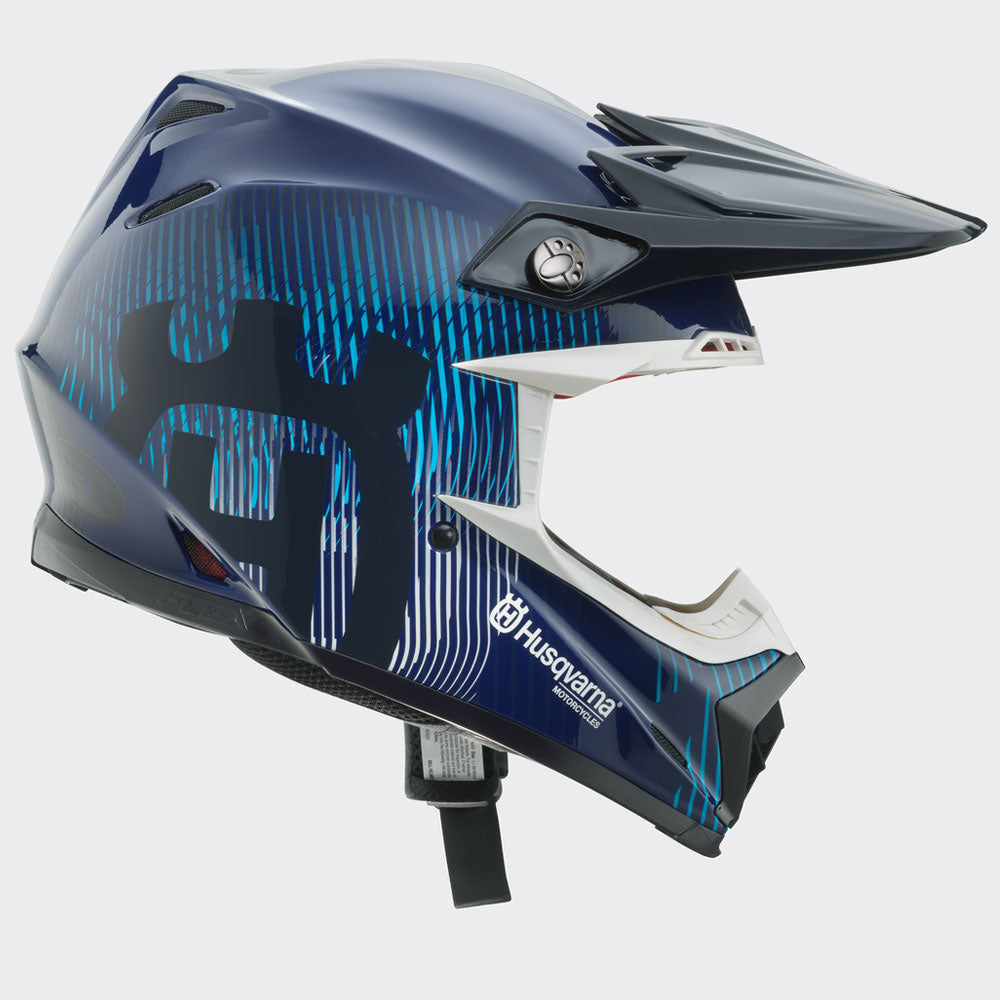 Husqvarna Bell Moto 9S Flex Railed Helmet B23