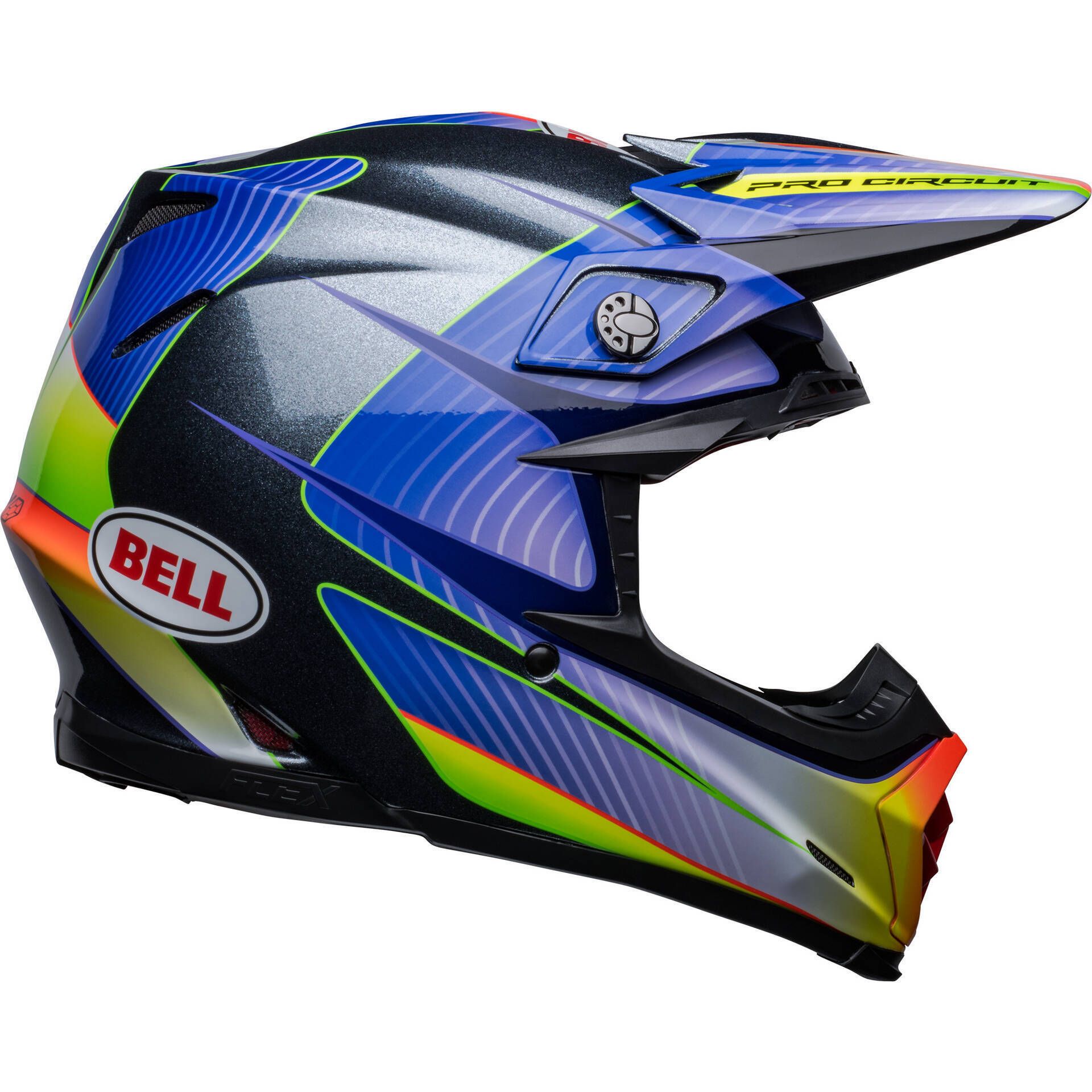 2018 husqvarna moto-9 flex railed helmet by bell Bell Moto-9S Flex Pro Circuit Replica 23 Helmet – BFD Moto