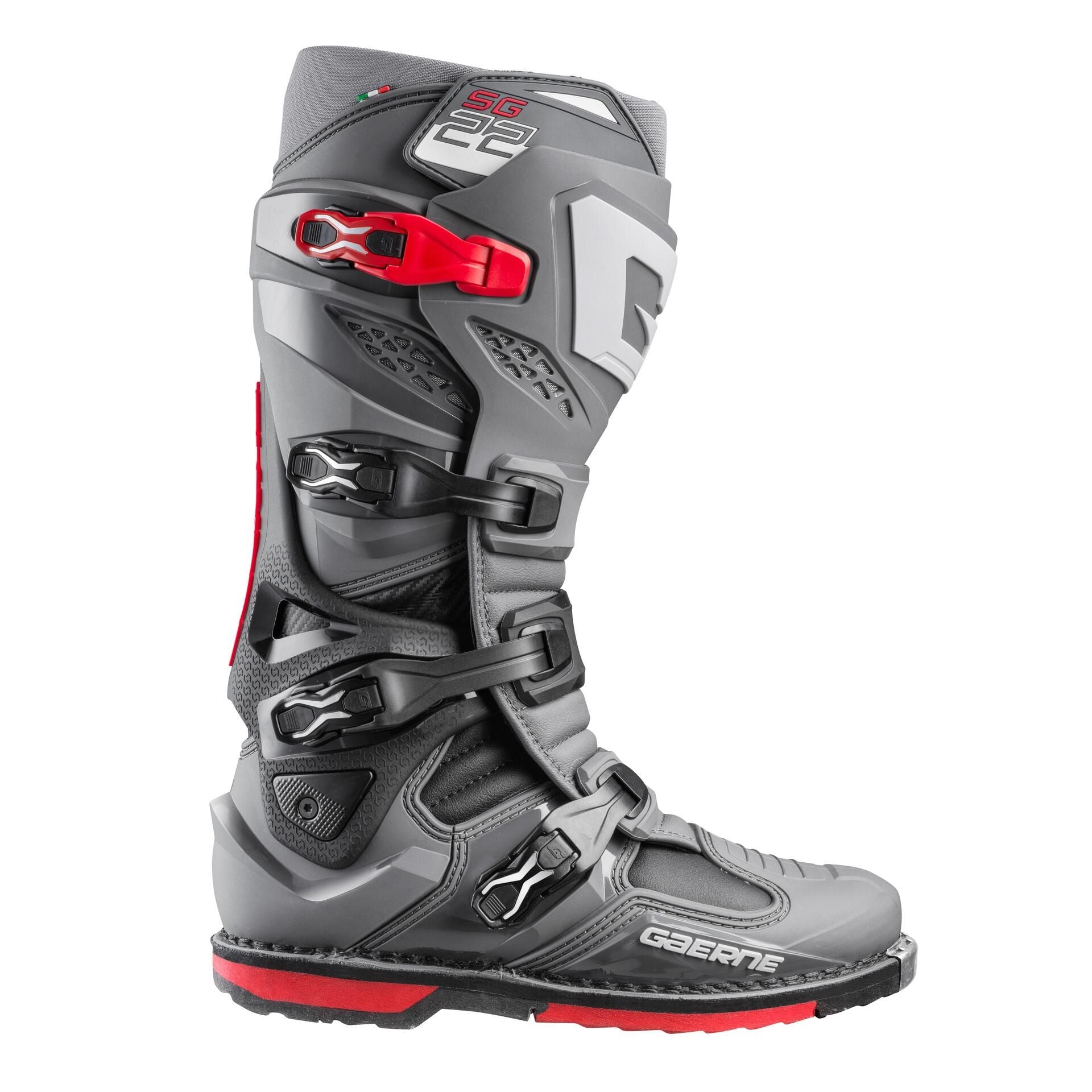 Gaerne SG-22 MX Boots Anthracite/Red 43/9
