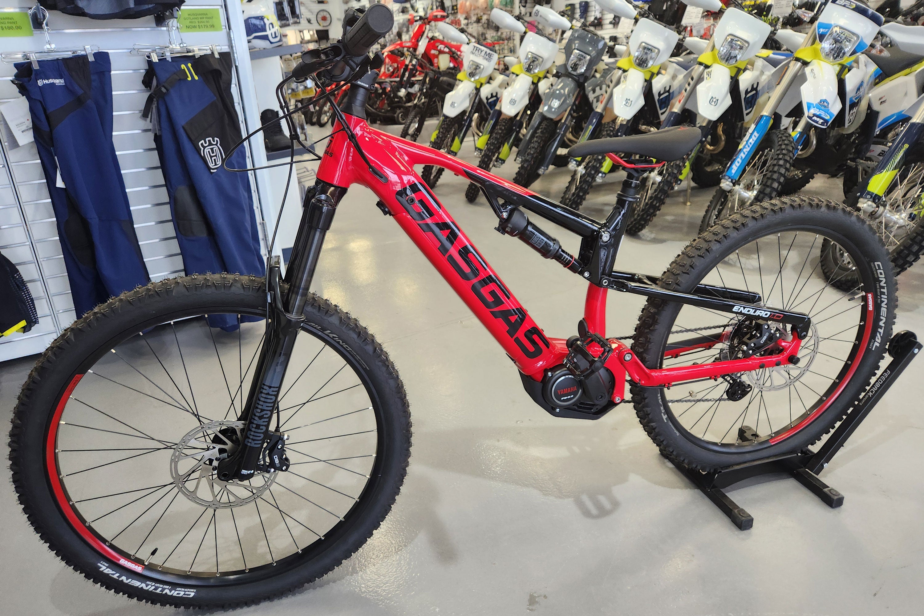 Protezione Per Disco Freno E Parte Inferiore Forcella Nero Grigio - Foto 3