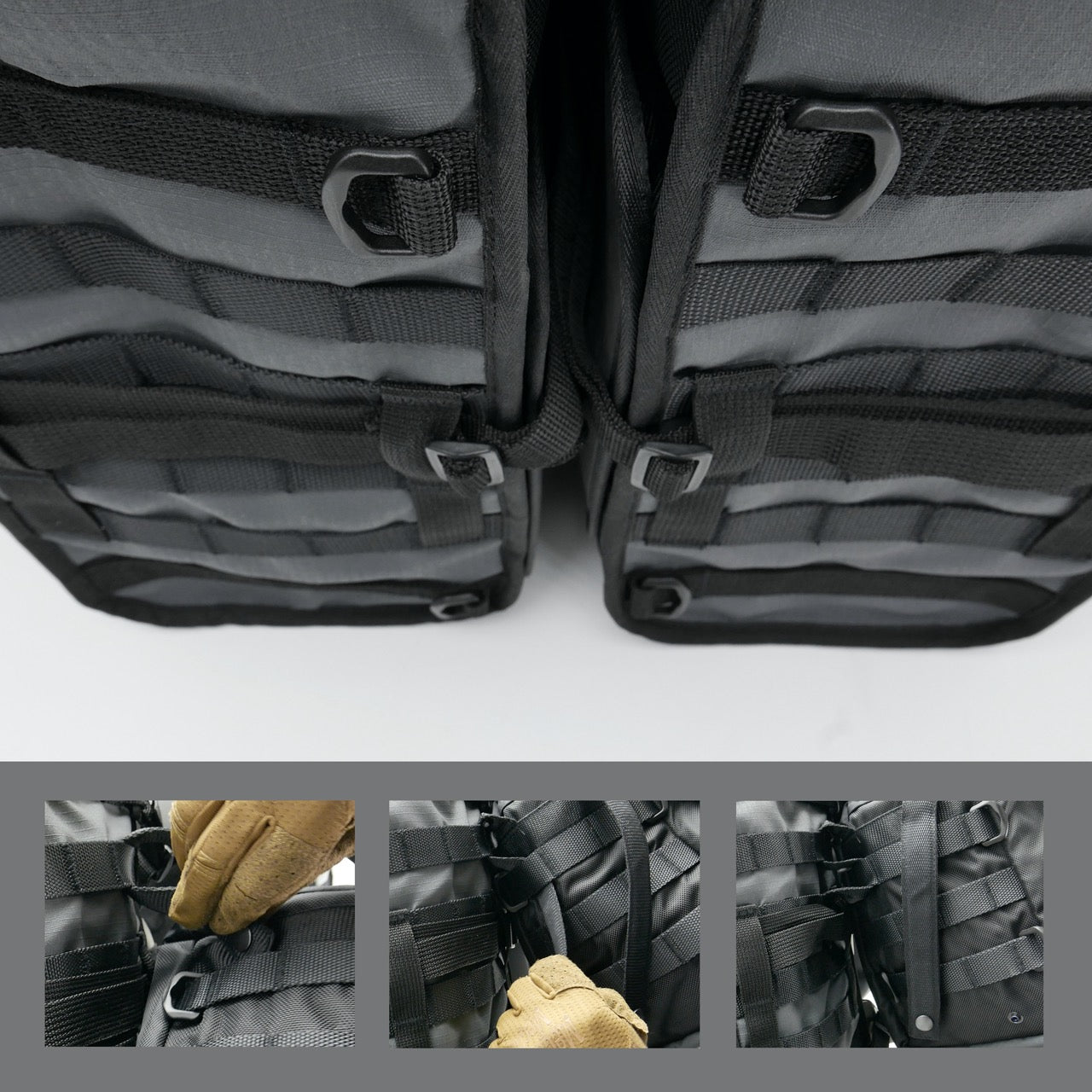 Turkana HippoHips Saddle Bags w/Liner (Single Bag)