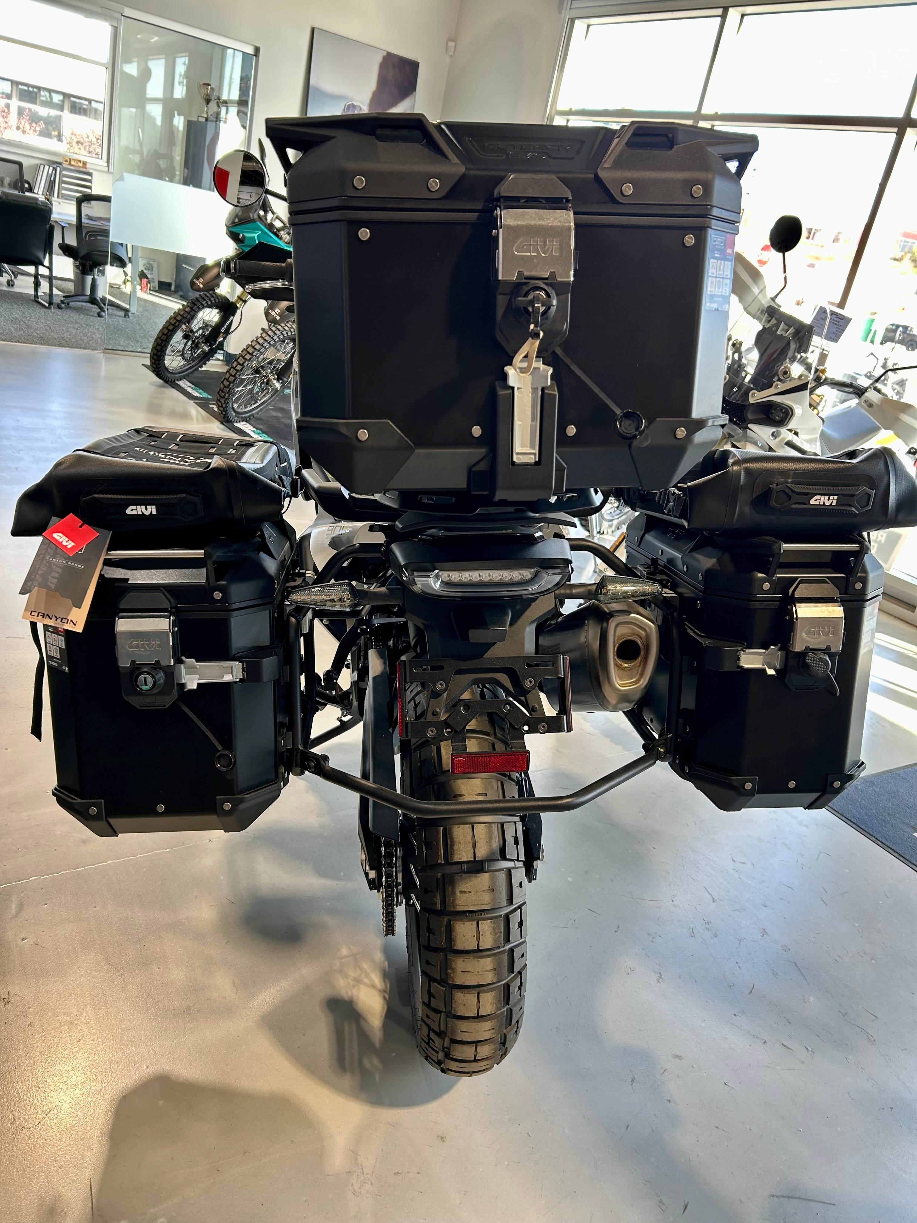 2025 Husqvarna Norden 901 with GIVI Accessories