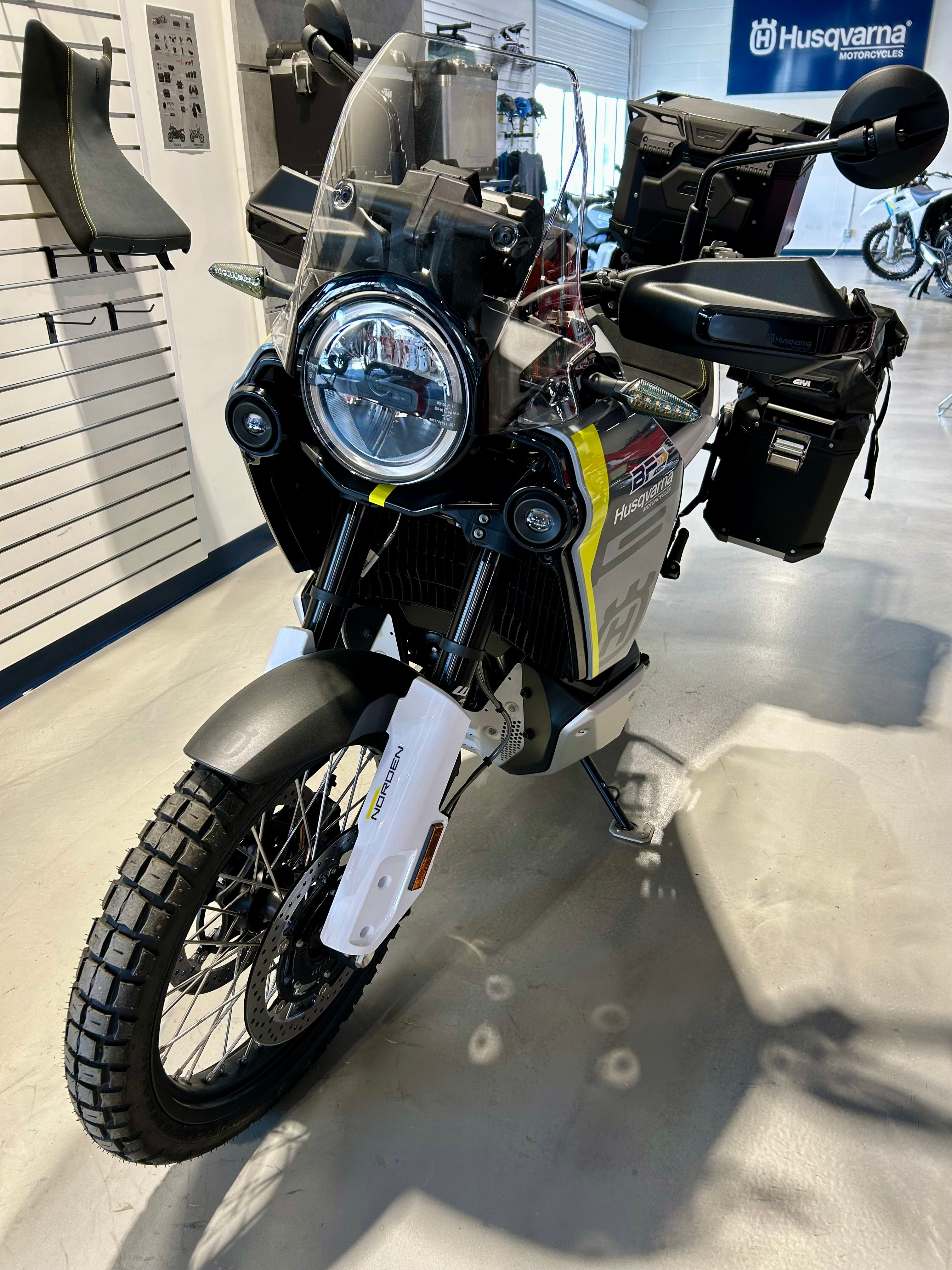 2025 Husqvarna Norden 901 with GIVI Accessories