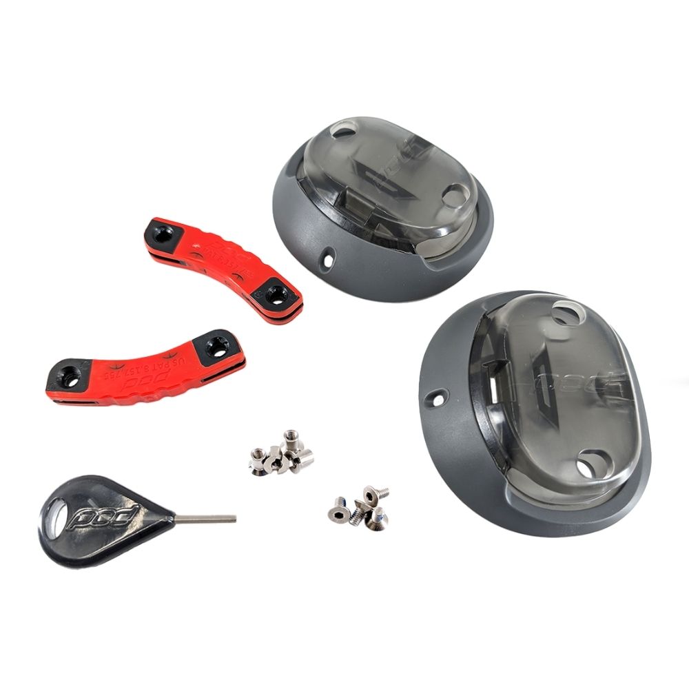 POD KX 3.0 HINGE REBUILD SET RED/BLACK