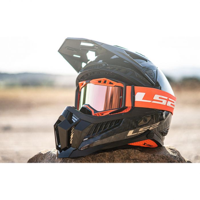 LS2 MX703 X-Force Carbon Solid Helmet