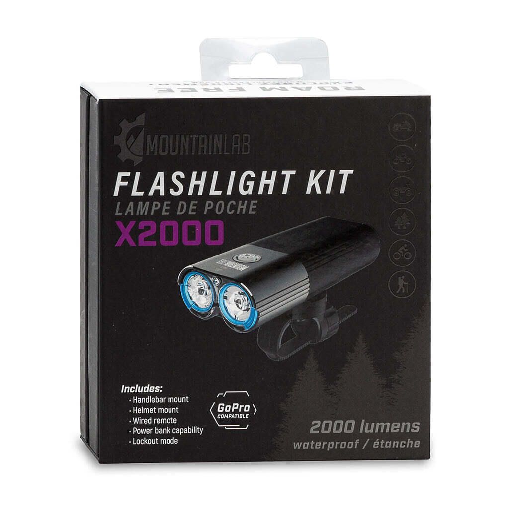 Mountain Lab X2000 Flashlight Kit - ML-FLK-X2000