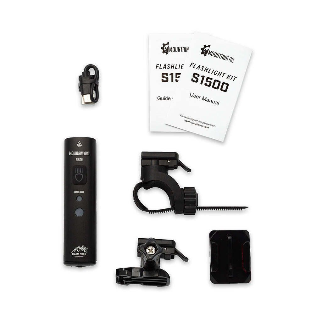 Mountain Lab S1500 Lumen Flashlight Kit - ML-FLK-S1500
