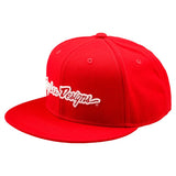 Troy Lee Signature Flat Bill Snapback Hat