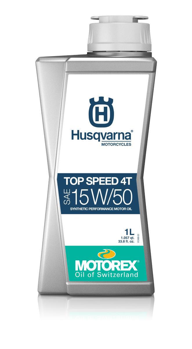 Husqvarna Top Speed 4T 15W50 Oil by Motorex
