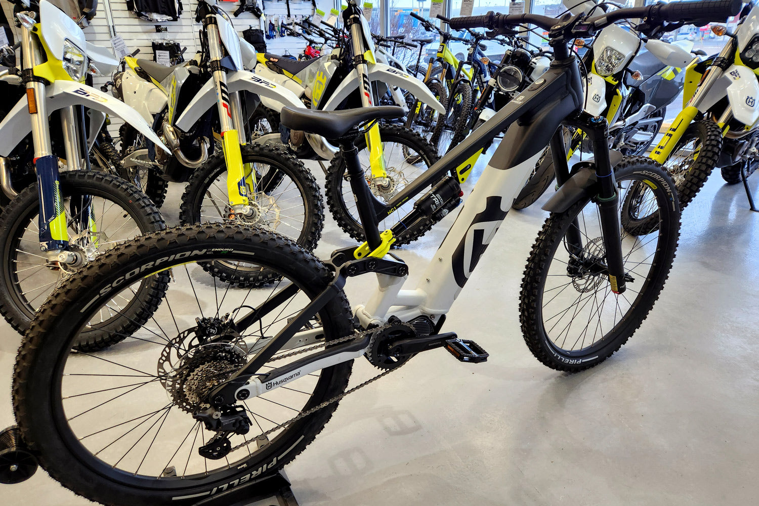 Husqvarna Hard Cross HC1 E-Bicycle BFD Moto Calgary