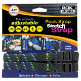 ROK Pack Adjustable Stretch Straps - Medium Duty - 5/8" x 42"