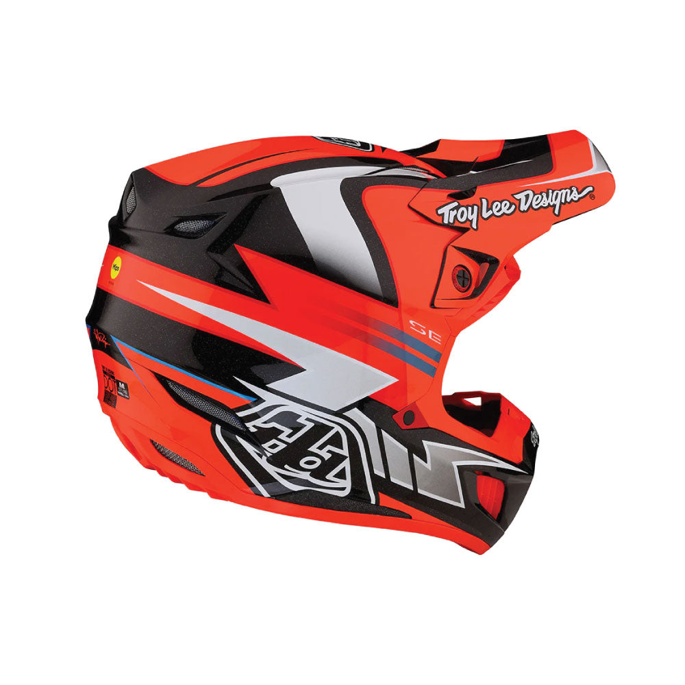 Troy Lee Designs SE5 Composite Helmet -Saber Neo Orange