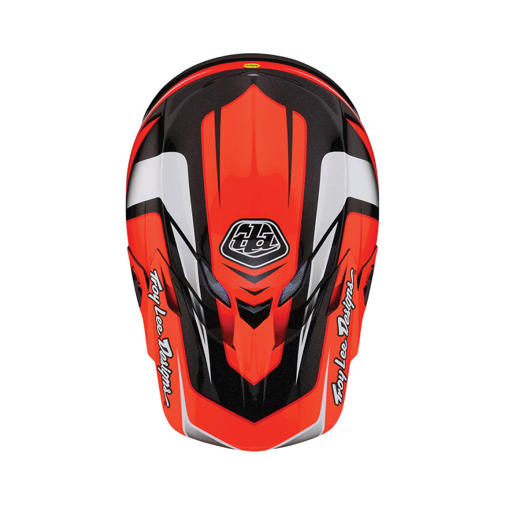 Troy Lee Designs SE5 Composite Helmet -Saber Neo Orange - Medium