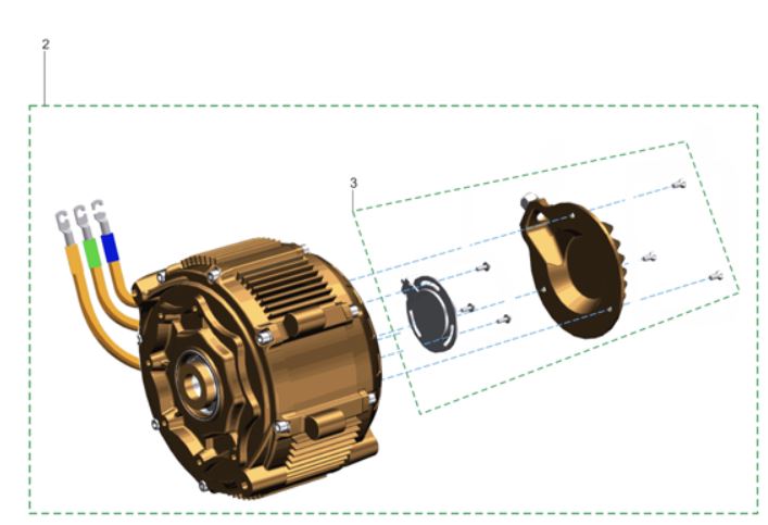 Talaria Sting MX5 Replacement Motor IPM