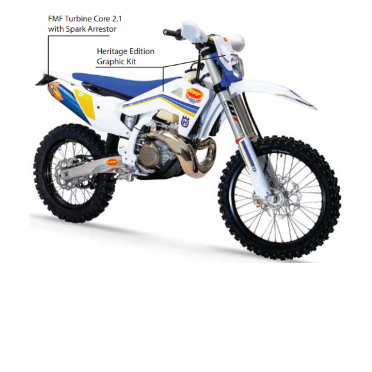 FMF TE 300 Heritage Kit