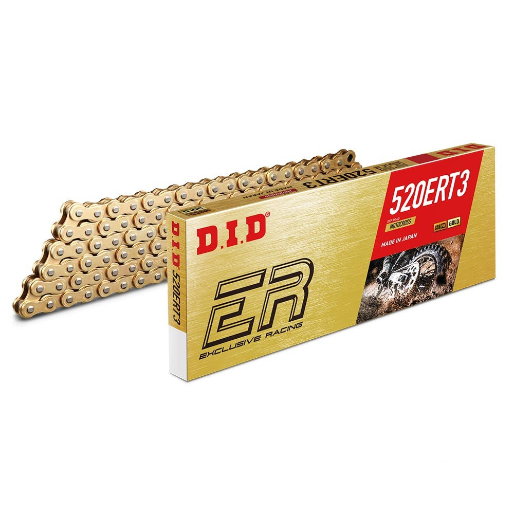 thumbnail image 2 of DID 520 ERT3 Racing Chain Master Link – Gold, Clip Style – 520ERT3 G&G RJ 2 of 3