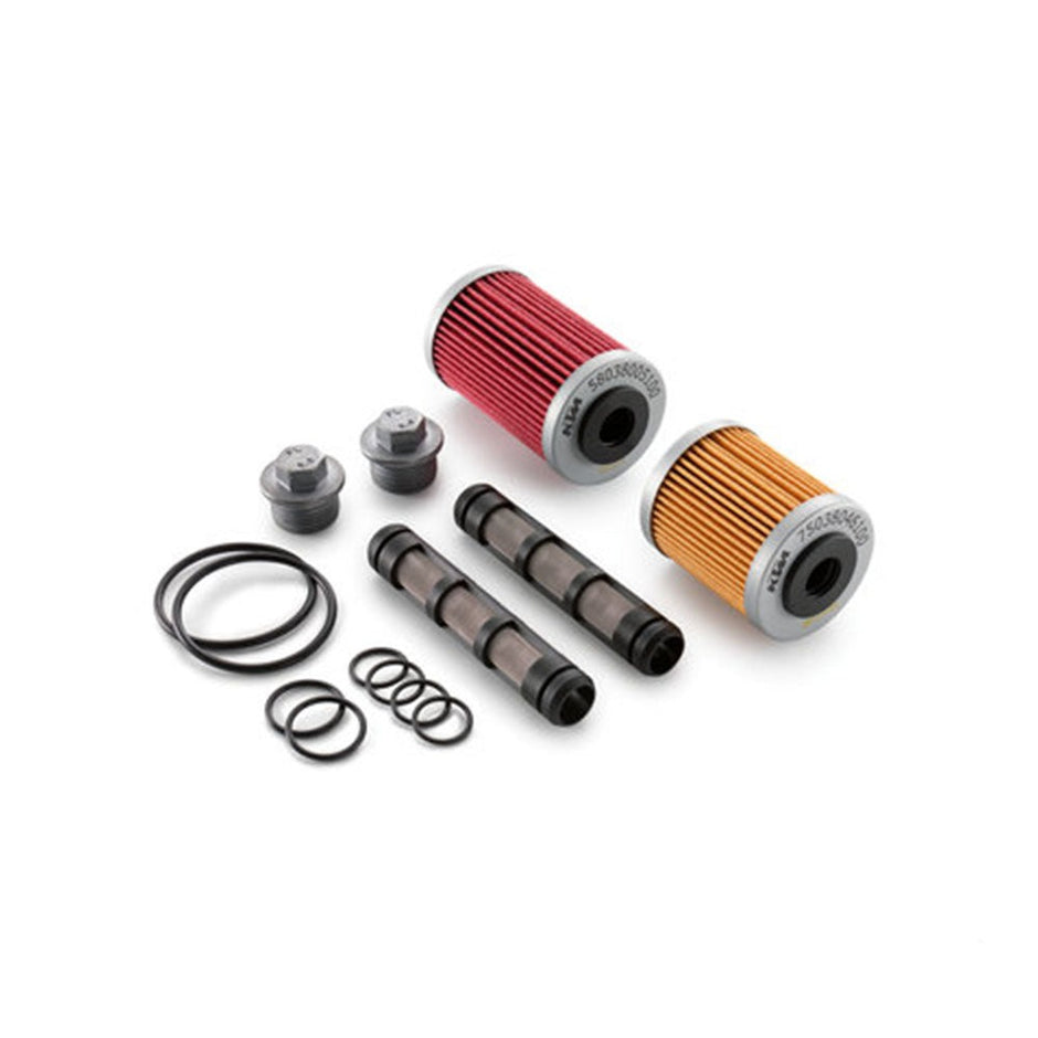 Kit De Servicio Completo Para Husqvarna Svartpilen 401 2018-2022 - Filtro De Aceite, Aire Y Bujía NGK