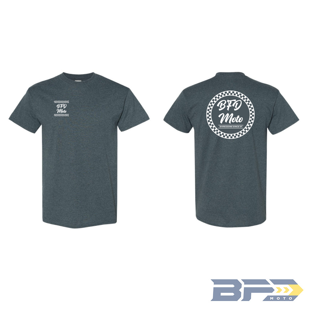 BFD Moto T-Shirt -Checkered Logo