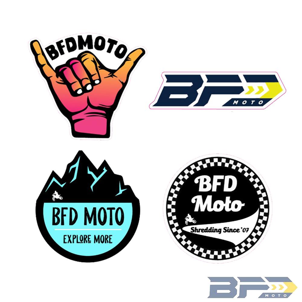 BFD Moto Sticker Pack