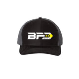 BFD Moto Twill Snap Back Hat Black