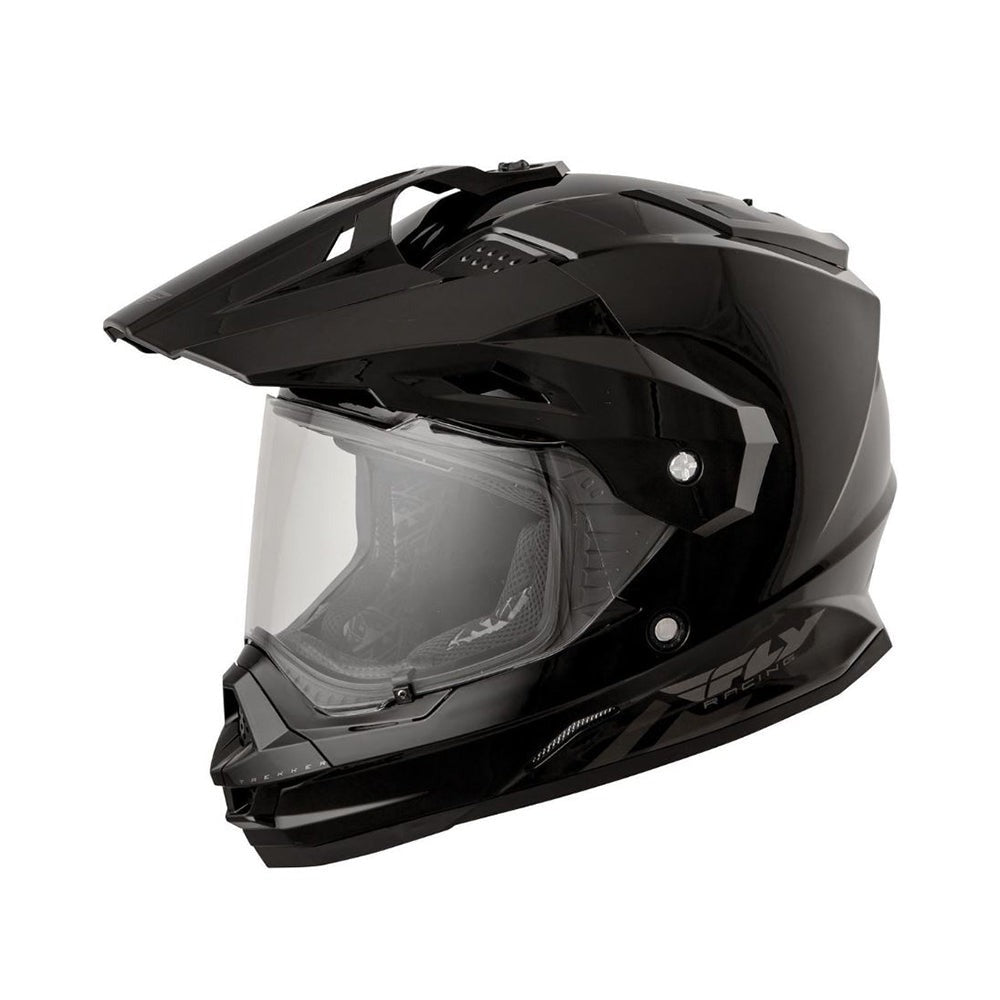 Fly Racing Trekker Solid ADV Helmet -Matte Black | BFD Moto Canada