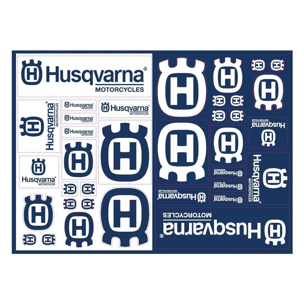 Husqvarna Motorcycles Sticker Sheet