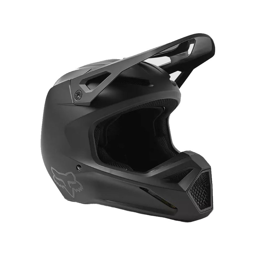 Fox V1 Solid Helmet - Matte Black